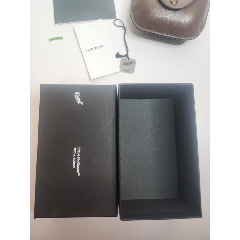 PERSOL Steve Mcqueen Case Special Edition Case & Box w/ Papers NO GLASSES
